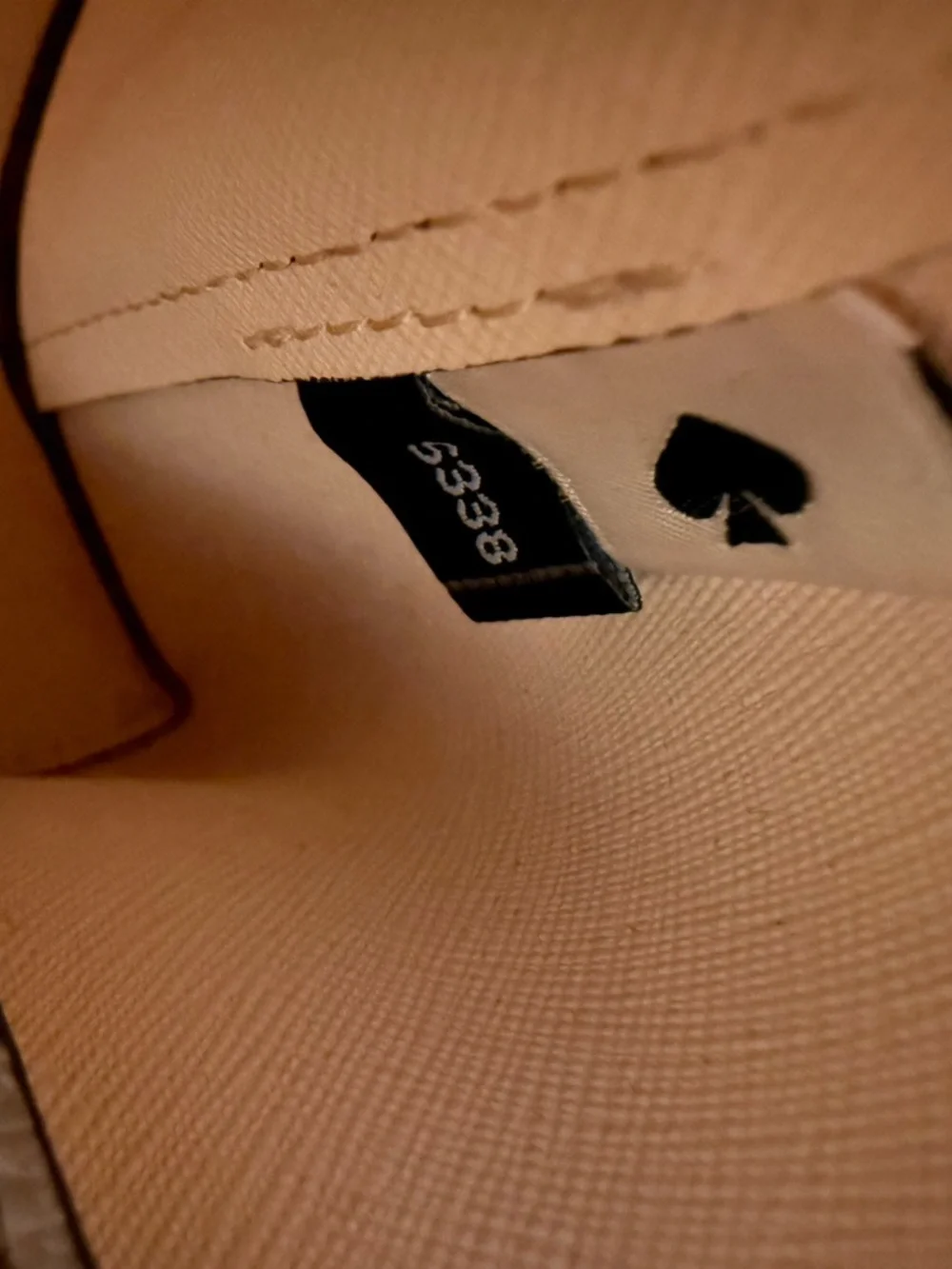 Kate Spade Eva Top Zip Satchel Soft Grey EUC - Picture 8 of 17